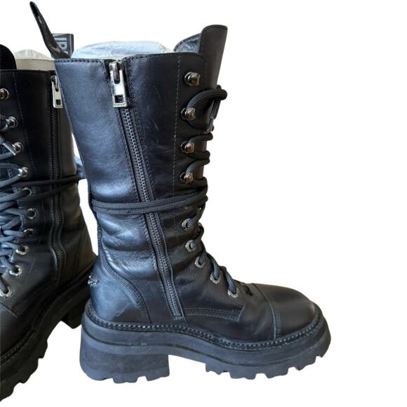 Zadig & Voltaire Ride Boots — Black Leather | FR 36 (US 6) | NWT (Flawed) - Picture 8 of 13